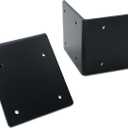 2PCS 6" X 6" X 5" Heavy Duty Corner Bracket, Fireplace Mantel Brackets, 90 Degree Countertop Support Fireplace Mantel Brackets, Thickness 7/32", Max Load 300lBS