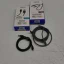 ZGear 6 Foot Silicone Rubber Synk & Charge Cable + ZGear 4 Foot Sync&Charge Cable For Micro USB - Black