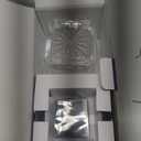 Whiskey Glasses Set of 2 Crown Royal Whiskey Glass and Stone Set 2 Scotch Glasses and 4 Unique Chilling Granite Rocks | Whiskey Stone Gift Set for Men Compatible