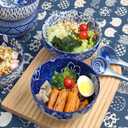 Japanese Ceramic Bowls Set of 6, 28 Oz Large Asian Porcalain Ramen Soup Salad Cereal Noodle Bowl with 6 Spoons, Deep Bowl for Kitchen Decor and Housewarming Gift, Dishwasher & Microwave Safe