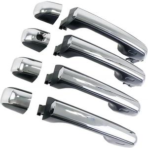 COOL STAR 69210-60170 Chrome Exterior Door Handles Front Rear Left Right Side Compatible with Lexus GX460 2010-2021 Compatible with Toyota 4Runner 2010-2021 Replace 69250-60060 Set of 4