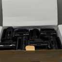 Neprock Shoe Slots Organizer,Shoe Storage Organizer Shoe Rack for Closet Organization, Shoe Slots Organizer De Zapatos Shoe Holder Space Saver for Entry way (12 Pack) (Black)