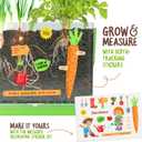 Dan&Darci Root Viewer Kit for Kids - Grow Your Own Plant for Boys & Girls Gifts - Science STEM Toy & Craft Growing Kits for Ages 4-8 Birthday Gifts for Boy, Girl 4, 5, 6, 7, 8, Year Old