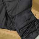 sancua 2 Pack Black Tablecloth 60 x 102 Inch, Rectangle 6 Feet Table Cloth - Stain and Wrinkle Resistant Washable Polyester Table Cover for Dining Tables, Buffet Parties and Camping
