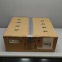 STERREN Bladeless Ceiling Fans with Lights, 20" Modern Flush Mount Ceiling Fan with Remote and Dimmable LED Lights, 6 Speed Fan Light for Bedroom Living Room (Square)