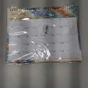 3 x 2026 Calendar, 2026 Wall Calendar, 18 Month Wall Calendar 2026-2027, January 2026 to June 2027 Calendar with Twin-Wire Binding, Hanging Hook and Julian Dates, 11" X 8.5" (Drift Sand)