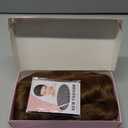 Pastel Brown Wavy Bob Wig for Women, Short Shoulder Length Synthetic Wig with Bangs, Natural Looking Lightweight Hairpiece for Daily Wear & Cosplay Costume Party (14 Inch)