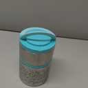 2-Tier Stainless Steel Lunch Box  32oz Insulated Stackable Food Container with Lunch Bag  Portable Thermal Bento Box for Adults, Men & Women  Blue