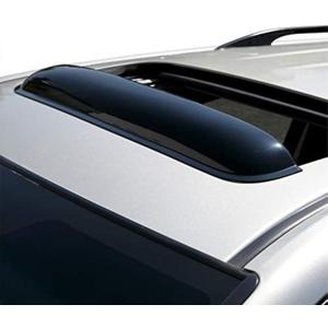 Universal Moonroof Visor Sunroof Rain Guard Sun Shield Moon Roof Vent Wind Deflector Fit Maximum 33" Width Top Window (35-Inch Dark Smoke)