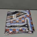 AWAYTR 35” Alphabet Head Scarf for Women Like Silk Scarf for Hair Scarves Hair Bandana For Women Headscarf Hair Wrap Scarfs Neck (M) Pack Of 2