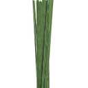Green Paper Covered Wire. 22 Gauge X 18'' Pack of 50 Wire