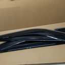 in-Channel Rain Guards Compatible with Ford F150 2015-2025, Extra Durable Side Window Deflectors, 2020 2021 2022 2023 2024 2025 F150 Wind Deflectors Rain Guard Black - 4 PCS