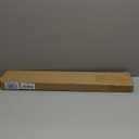 DEZ FURNISHINGS Cordless No Tools 1" Magnet Mini Blinds for Metal Doors, Room Darkening, 25" W x 72" H, White