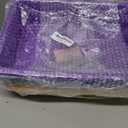 Hoteam 10 Pcs Flat Storage Organizer Tray Bin Letter Size Paper Tray for Classroom Plastic Stackable File Organizer for School Office Teacher Book Organization Multicolor, 13.78 x 9.84 x 3.15 Inch