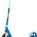 Razor A5 Lux Kick Scooter for Kids Ages 8+ - 8" Urethane Wheels, Anodized Finish Featuring Bold Colors and Graphics, for Riders up to 220 lbs (Blue)