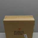 HORLIMER 6 Pack Wall Mount Floating Corner Shelf, Rustic Wood Corner Wall Shelves for Bedroom, Living Room, Bathroom, Kitchen (Fan-Shaped, Brown)