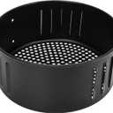 Universal Air Fryer Replacement Basket, 2.7QT Non-Stick Reusable Pan Dish Tin Tray, 7.5x3.7in Accessories for Frying Baking Grilling Roasting, Oil Drainer Cooking Drain Kitchen Tool Dishwasher Safe