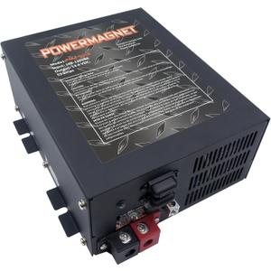 PM4 55-Amp RV Power Converter & 4-Stage Smart Battery Charger - 110V AC to 12V DC Converter Charger Combo | Safe Replacement for RVs, Campers, Trailers & Boats | UL Listed & CE Certified