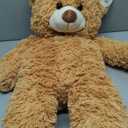 HollyHOME Big Teddy Bear Large Teddy Bear Stuffed Animal Birthday Valentines Day Plush for Kids and Girlfriend 36 inch Tan