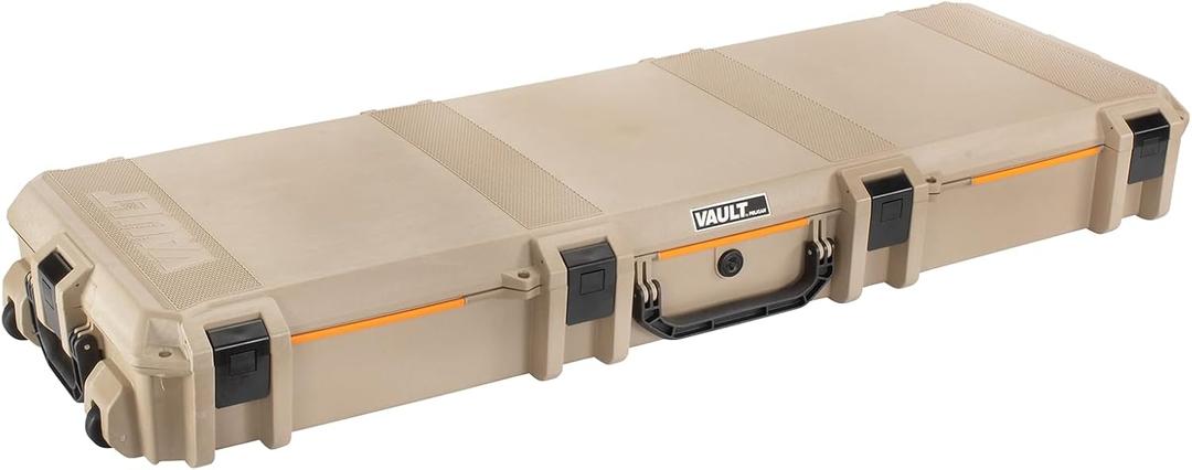 Pelican Vault Long Cases - Hard Case For Camera, Rifle, Gear, Equipment (Tan)