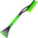 DXNQ Car Snow Brush and Ice Scraper, 24" Scratch Free Snow Remover with Comfortable Foam Grip, Detachable Winter Cleaning Brush Ice Scraper for Car Windshield Window Roof (Green)