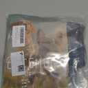 BECEMURU Winter Dog Boots Leggings with Anti-Slip Sole,Dog Paw Protector, Perfect for Outdoor Walking, Hiking, Waterproof and Anti-Fall Dog Shoes with Adjustable Strap (M)