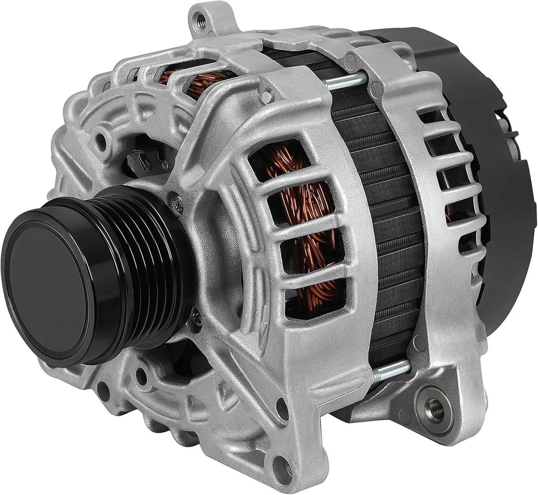 SCITOO Alternator Fit for Mercedes-Benz CLA250 2014-2019, GLA250 2015-2020, 2.0L- 12V 150Amp CW 5-Groove Clutch Pulley, Replace OE# 20741