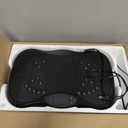 Vibration Plate Exercise Machine, 130 Levels Full Body Workout Vibrating Plate for Lymphatic Drainage Weight Loss, 450 Lbs Capacity Shake Platform with Resistance Bands Bluetooth for Women Men (Large)