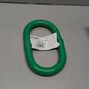 Campbell VO-3 Grade 100 Cam-Alloy Oblong Master Link, Painted Green, 1-1/8" Diameter, 30000 lbs Load Capacity