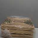 BOBOKA Set of 6 Decorative Wood Crates Nesting Storage Container, 6 Size Farmhouse Decorative Wooden Storage Boxes, Rustic Wooden Crates for Storage, Display, Christmas Decorations