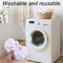 6pcs Reusable Steam Cleaner Accessories, Steamer Shot Cleaning Cover Attachment 3 Rectangle & 3 Triangle Microfiber Bonnets Washable Double-Layer Mop Cloth Pads for Dupray Neat Steam Cleaner