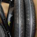 All Terrain Steerable Knee Scooter Crutch AlternativeDeluxe Medical Scooter Double Handbrake,for Adults Injured Ankle & Foot Recovery Scooter in Black