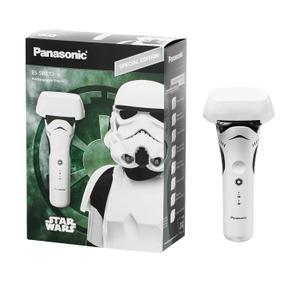 Panasonic Electric Shaver, Special Edition Star Wars Stormtrooper Design, Wet Dry Mens Shaver with 3-Blade Cutting System and Pop-Up Trimmer - ES-SWLT2W