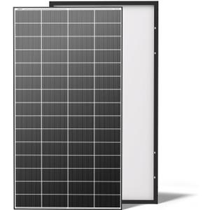 Renogy Solar Panels 640 Watts 18BB N-Type Solar Panel 12 24 Volts Monocrystalline 2PCS 320W On/Off Grid Solar Setup Over 400 Watt Solar Panel 25% Cell Efficiency for Homes Rooftop RV Boat, Black