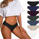 Sharicca Women Seamless Underwear 7 pack (7P11,XL)