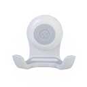 SlipX Solutions On The Dot Power Lock Suction Cup Hook, Razor Holder & Phone Cradle (Perfect for Shower & Mirror, Holds 11 lbs), No-Drilling, No Tools, Rust-Proof, Waterproof, Removeable
