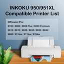 951 951XL Compatible for HP 951 Ink Cartridges Color Combo High Yield Pack Use with OfficeJet Pro 8600 8610 8620 8100 8630 8660 8640 8615 8625 251DW 276DW (2 Cyan, 2 Magenta, 2 Yellow, 6 Pack)
