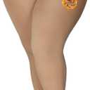 Plus Size Fleece Lined Tights for Women Opaque Warm Thermal Stockings Thick Pantyhose Winter (5X-Large-6X-Large, Tan)