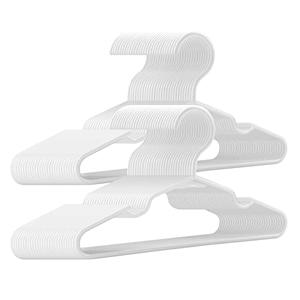 Trusir Kids Hangers - 98 Pack, 11.5 Inch White Baby & Toddler Hangers for Closet - Ideal for Baby Standard Use