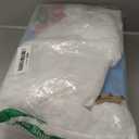 Amazon Basics 13 Gallon Tall Kitchen Drawstring Bags, Clean Fresh Scent, 10% Post Consumer Recycled, 80 count (White)