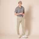 Amazon Essentials Men's Slim-Fit Stretch Golf Pant (42W x 30L, Khaki Brown)