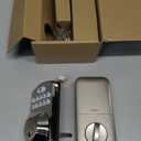 Veise Fingerprint Door Lock, Keyless Entry, Auto Lock, Electronic Keypad Deadbolt for Front Door, Biometric, Anti-Peeking Password, Easy Install, Satin Nickel