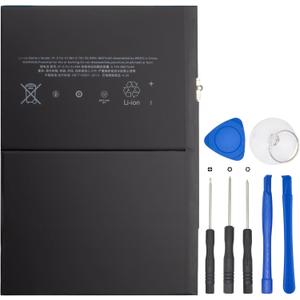 A1484 A1474 Battery Compatible with iPad Air 1 iPad 5th 6th 7th 8th 5 6 7 8 A1474 A1475 A1476 A1822 A1823 A1893 A1954 A2197 A2198 A2200 A2270 A2428 A2429 A2430 with Installation Tools 32.9Wh/8827mAh