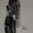 Plug in Track Lighting LED, Track Lighting Fixtures Ceiling, Black 4-Light Kitchen Light Kit, Plug in Wall Light with 14.8ft Power Cord, Rotatable Ceiling Spotlight for Bedroom(GU10 Socket, NO Bulb)