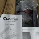 Cubii JR1, Under Desk Elliptical, Bike Pedal Exerciser, Seated Elliptical, Work from Home Fitness, Mini Elliptical Machines for Home Use, Exerciser for Seniors, Desk Exercise, Aqua