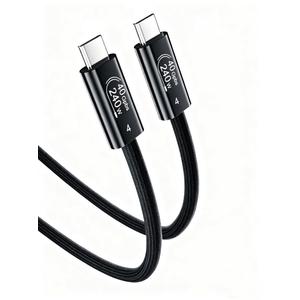 2 x AIRSKY 1.6FT USB-C to USB C Cable, USB 4 Cable for Thunderbolt 4