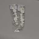 2 x Avxdbr Bride Wedding Hair Vine Floral Head Piece Pearls Handmade Hair Piece Rhinestone Headband for Women for Wedding Engagement Party