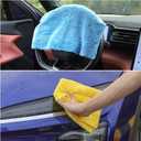 Microfiber Towel for Car Cleaning,Cleaning Supplies Upgraded 450gsm Ultra-Thick,Washcloths Detailing,Exterior Interior Microfiber Rags 16in x 16in(6-Pack)