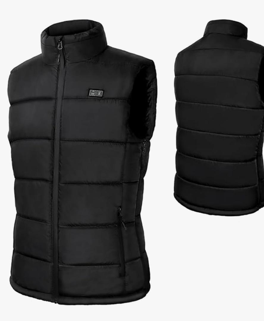 Weamest Heated Vest for Men Women with 16000mAh 7.4V Battery Pack Included, Size Adjustable Heated Vests for Winter Outdoor Hunting Skiing Camping, Size XL