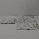 Pillow Cases Queen 100% Cotton Decorative Emerald Green Flower Pillow Covers Set of 2 White Botanical Pillow Encasement Envelope Closure Elegant Garden Pillow Protectors 20"x26"